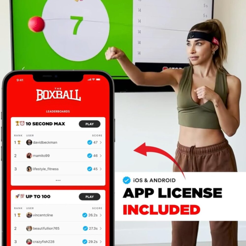 Boxbollen® Boxing Reflex Ball - Picture 6 of 6